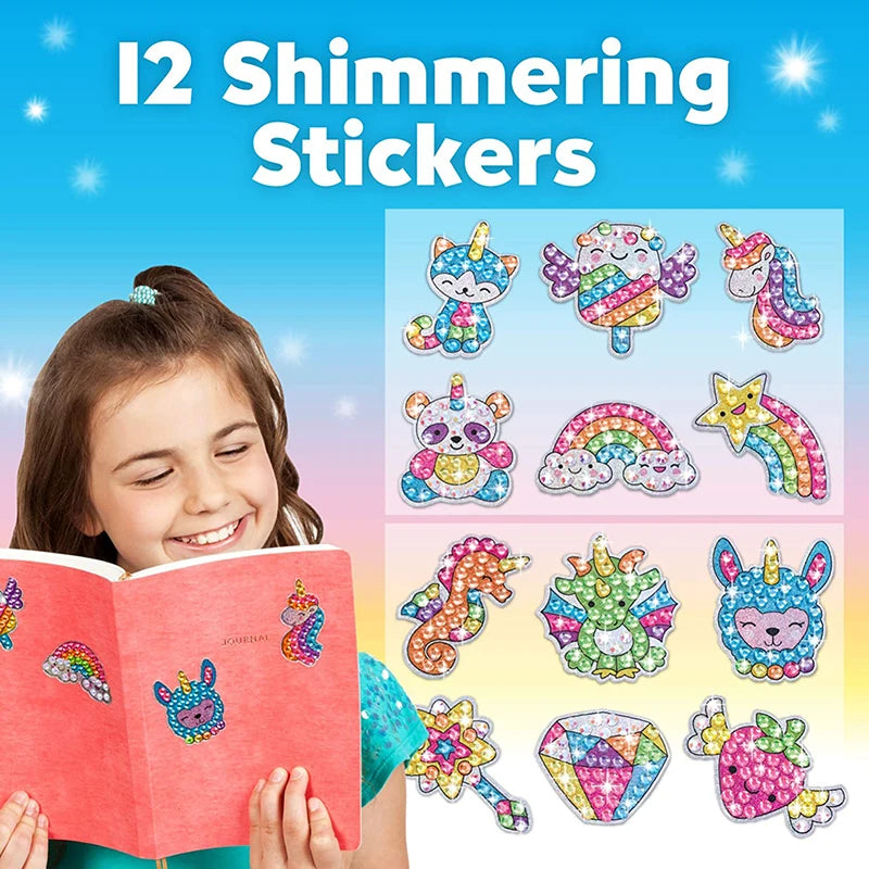 12 Create Big Gem Diamond Painting Sticker Kit