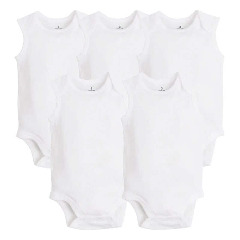 5 PCS/LOT Newborn Baby Clothing 2023 Summer