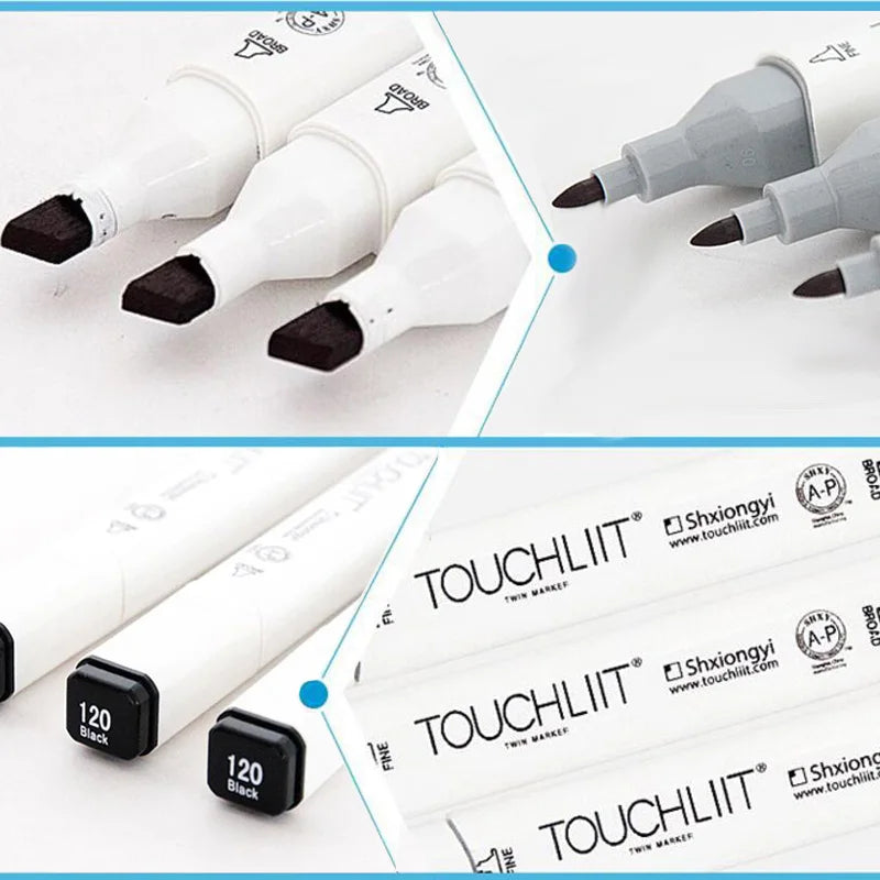 Touchliit 0# Colorless Blender Alcohol Art Markers 120#