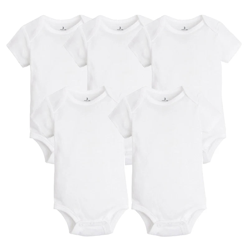 5 PCS/LOT Newborn Baby Clothing 2023 Summer