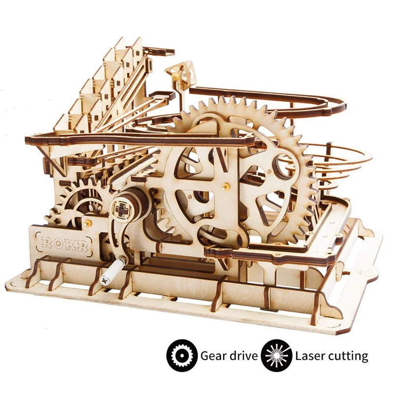 Robotime DIY 3D Wooden Mechanical Puzzle  Model Building Kits