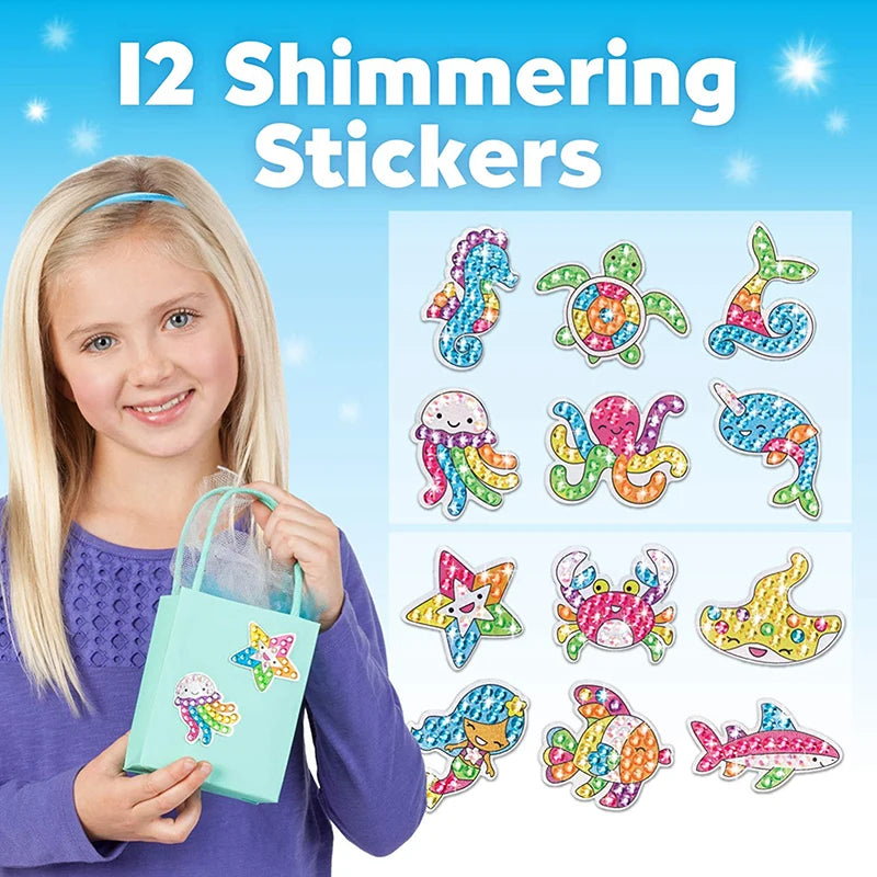 12 Create Big Gem Diamond Painting Sticker Kit