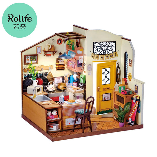 Rolife DIY Mini Dollhouse Model Kits Homey