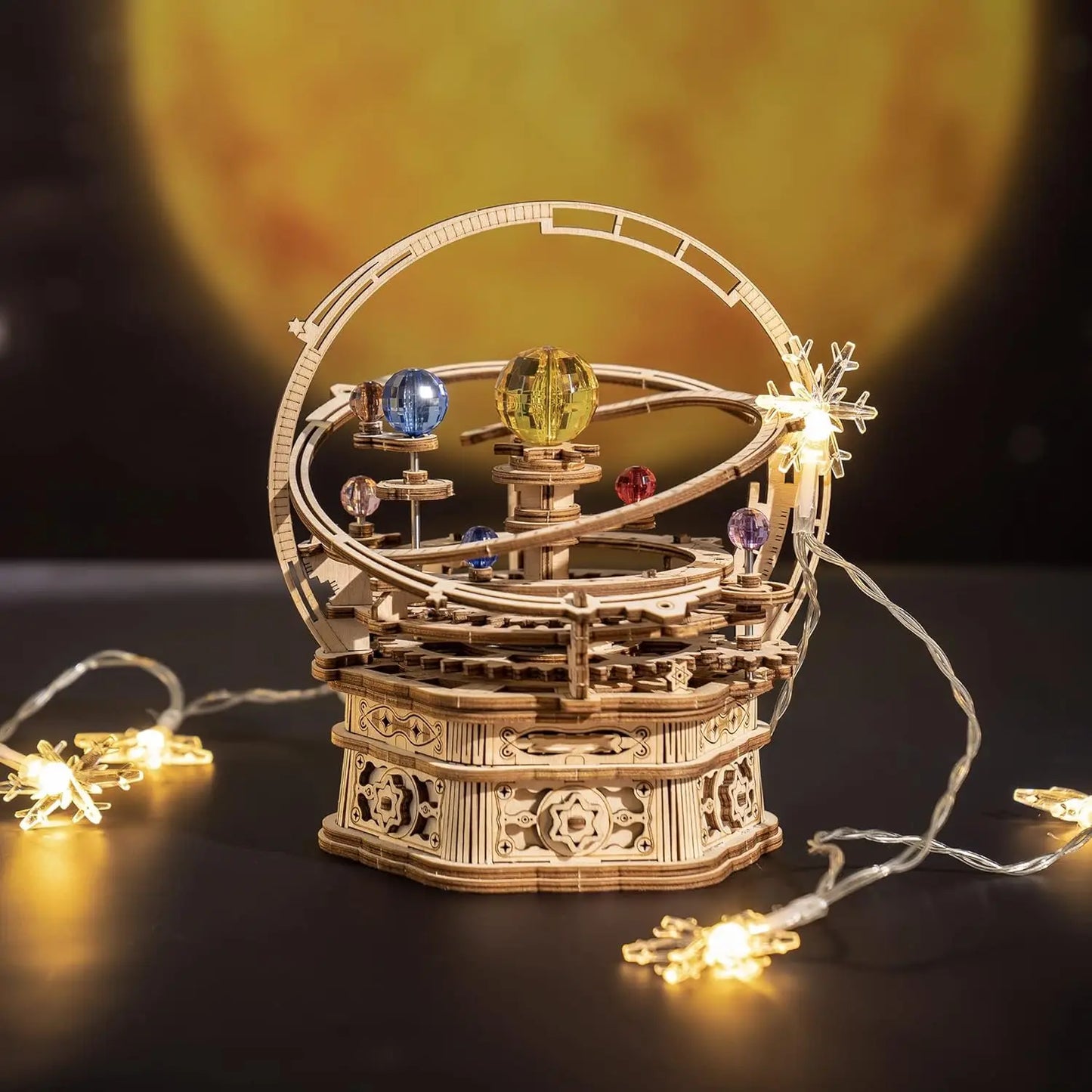 ROKR Rotating Starry Night Mechanical Music Box