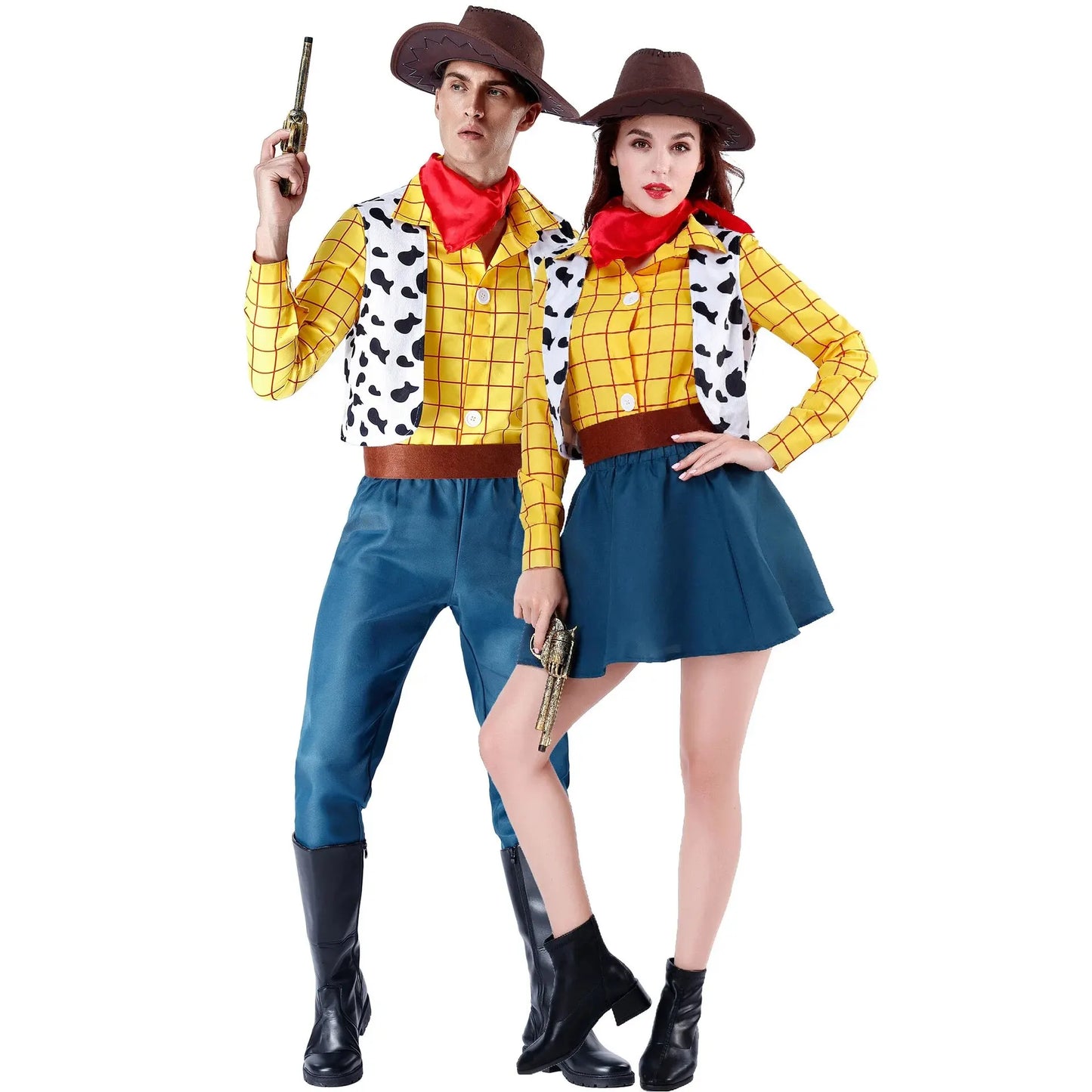 Cosplay Story Woody Costume Sets Cowboyn Carnival Dress