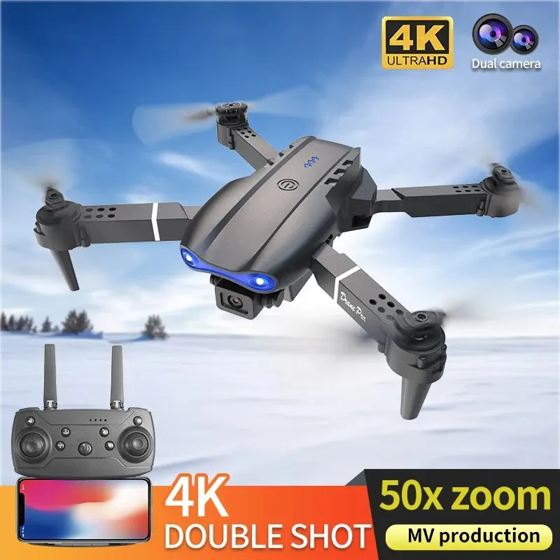 New E99PRO Drone 4K Professional 8K Dual Camera 5G WIFI Fpv UAV Aerial Photography