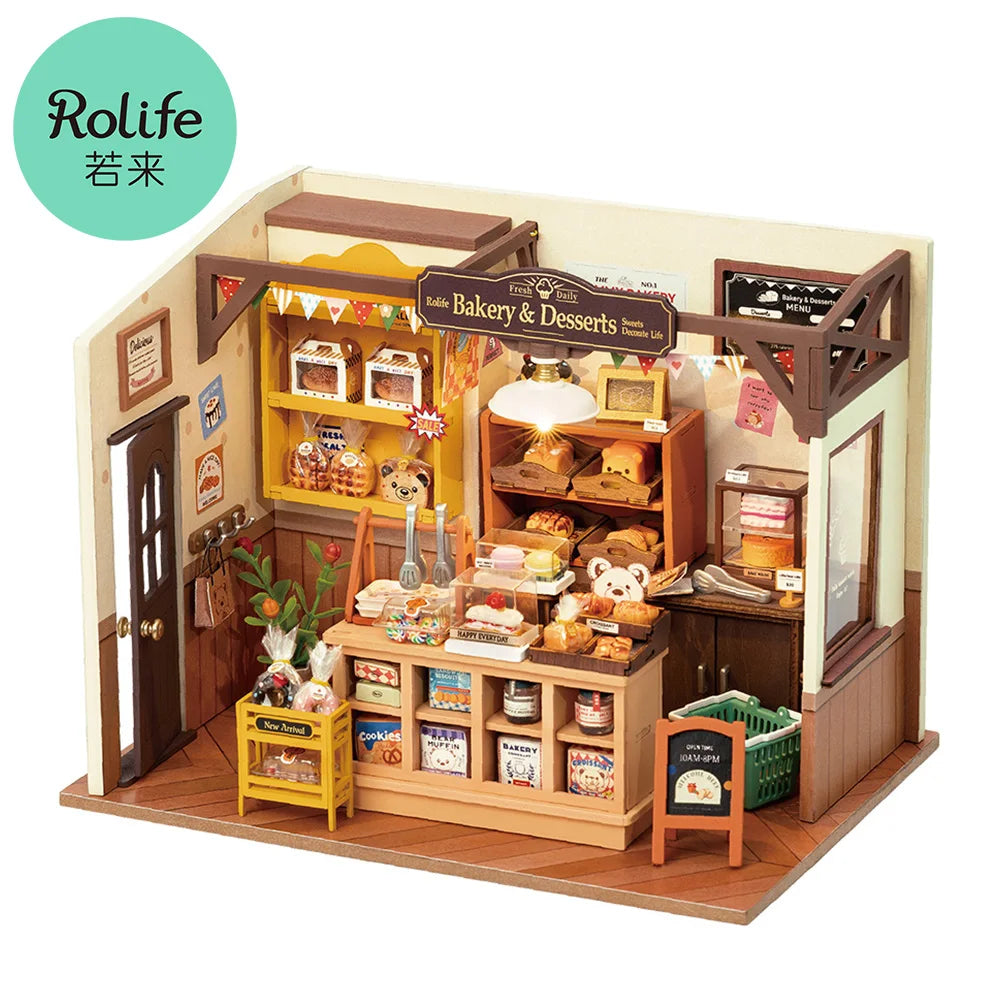 Rolife DIY Miniature Doll House Kit  Becka's Bakery