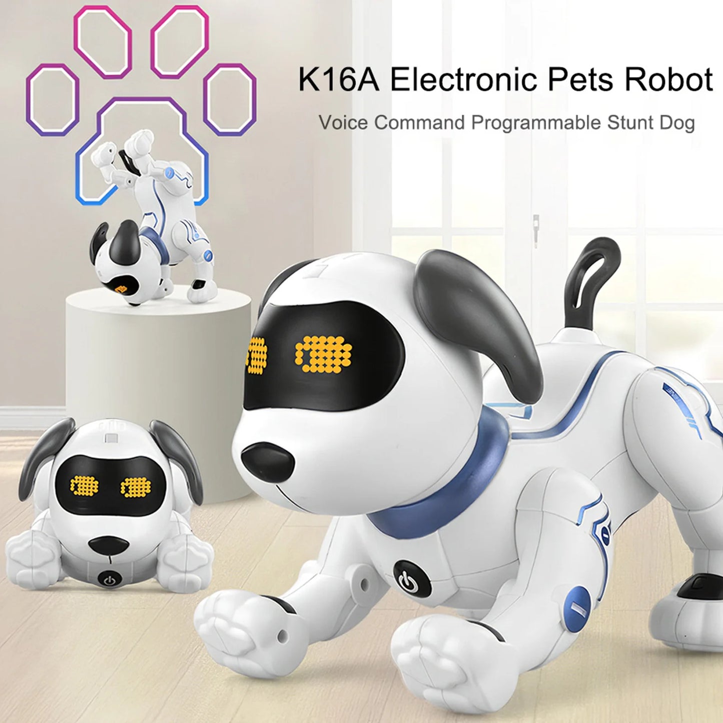 Smart Electronic Animal Pets Remote Control Dog Robot Puppy