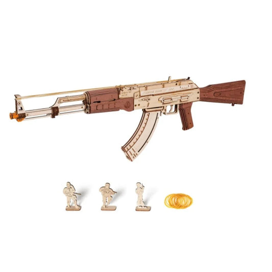 Robotime Rokr Automatic Rifle AK-47 Gun Blocks Model