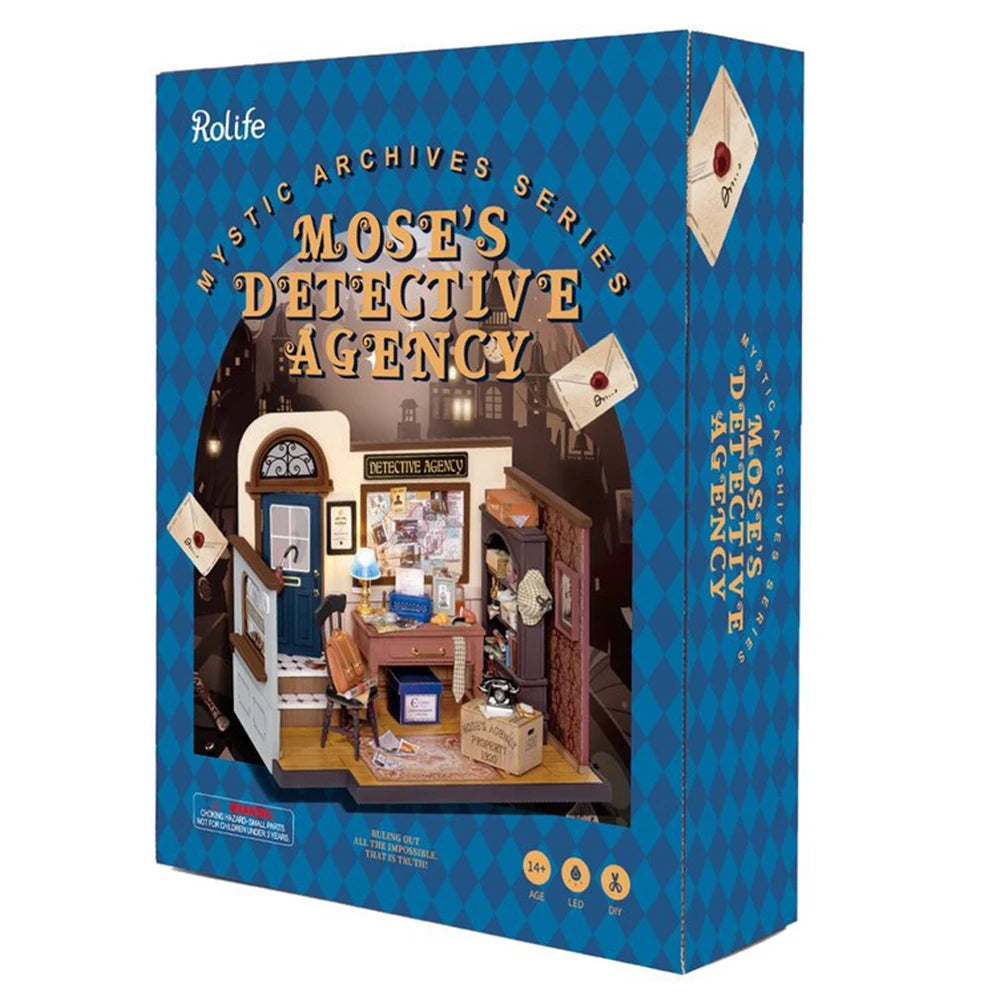 Robotime Rolife Wooden Dollhouse Diy Mystic Archives