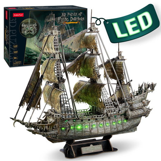 CubicFun 3D Puzzles Ship from PL/US/RU LED