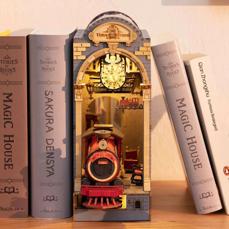 Robotime Rolife Book Nook DIY Dollhouse Furniture