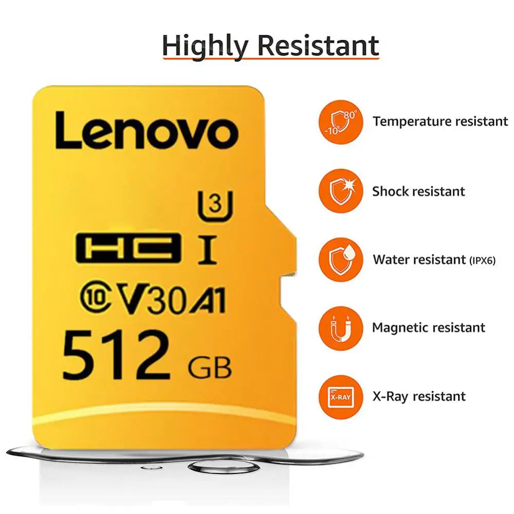 Lenovo Memory Card 1TB 2TB High Speed SD Card Class10